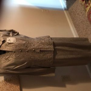 2 piece jacket and skirt set.